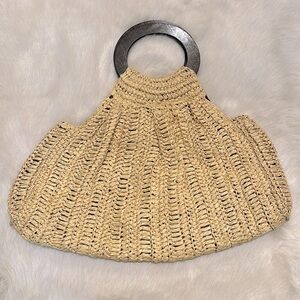 NWOT straw bag